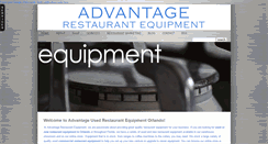 Desktop Screenshot of advantagerestaurantequipment.com